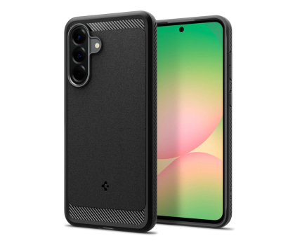 Etui do telefonów SPIGEN Rugged Armor do Samsung Galaxy A56 Matte Black